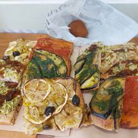 All vegan! at Prima la Materia in Rome