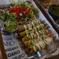 Fried tacos at Revolucion Verde - Colonia Centro in Monterrey