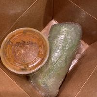 Summer roll with peanut sauce (there were two) at Ocha Thai Kitchen and Cafe in Centreville