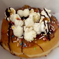 Caramel popcorn Donut at Royal Donuts in Frankfurt