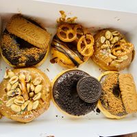 Donuts at Royal Donuts in Frankfurt