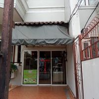 The entrance at Alok Vegetarian in Jakarta