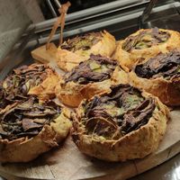 Home made Froletta with vegan cheese at Amendūla Café in Paris