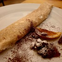 vegan crepe at Funki Punki in Bratislava