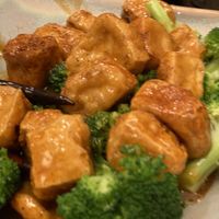 Veggie Chicken with Broccoli  at The Vegetable Garden in Silver Spring