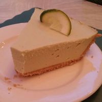 Key lime pie, this was the most flavorful dessert I have ever had that is vegan! at The Vegetable Garden in Silver Spring