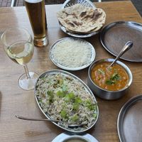 Maissoep en de namen van de rest weet ik niet meer 🤣  at Krishna Vilas in Eindhoven