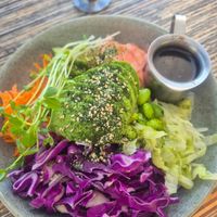 Vegan sushi quinoa bowl at Claire's Wholesome Kitchen in Springfield Central