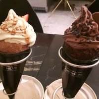 Original and Chocolate King. at Chimneys in Berlin