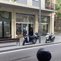   at NEØ Coffee House in Barcelona