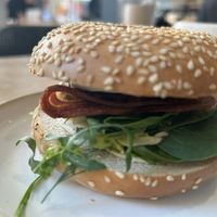   at NEØ Coffee House in Barcelona