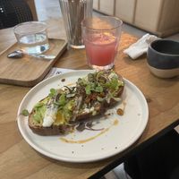   at NEØ Coffee House in Barcelona