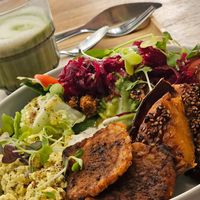  at NEØ Coffee House in Barcelona