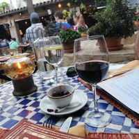 Amazing setting at El Jardin del Califa in Vejer De La Frontera