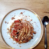 Desert at eaternal in Perpignan