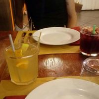 White and red sangria at Sangria in Pavia