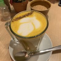 Golden Latte  at VeZa in Belgrade