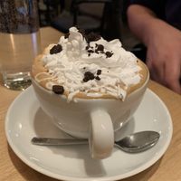 Cappuccino   at VeZa in Belgrade