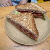 Sandwich with tofuu  at VeZa in Belgrade