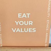 Postcard inside at VeZa in Belgrade