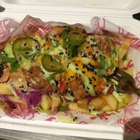 Chickn Parm teller at Döner Summer in Leeds