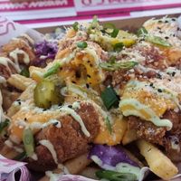Chick n parm teller at Döner Summer in Leeds