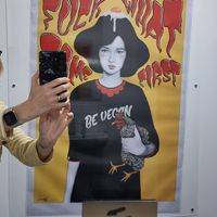 Poster in toilet! at Döner Summer in Leeds