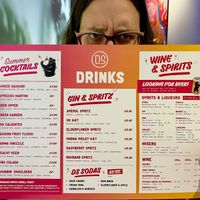 Drinks menu  at Döner Summer in Leeds