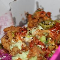 Chick'n Parm Teller at Döner Summer in Leeds