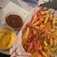 Garlic fries  at Döner Summer in Leeds