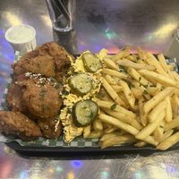 Buttermylk “chicken” combo  at Döner Summer in Leeds