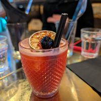 Cherry pie mocktail at Döner Summer in Leeds