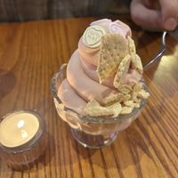 Strawberry shortcake soft serve   at Döner Summer in Leeds