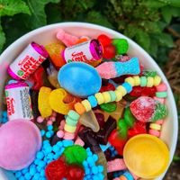 vegan pick 'n mix at Döner Summer in Leeds