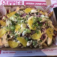 Korean BBQ teller tray  at Döner Summer in Leeds