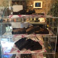 Vegan brownies  at Döner Summer in Leeds