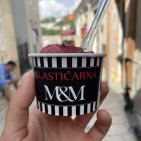 Sorbet  at Slasticarna M&M  in Krk