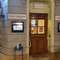 Outside at Thai Square in Basel