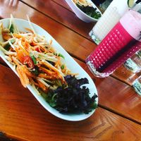 Papaya salad at Thai Square in Basel