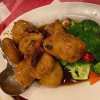 Orange Chicken at Yuan Fu in Rockville