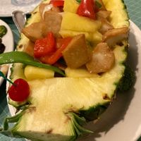 Pineapple chick’n at Yuan Fu in Rockville