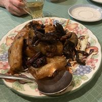 Crispy eggplant, mushrooms and soy!   at Yuan Fu in Rockville