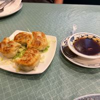 Pan fried dumplings  at Yuan Fu in Rockville