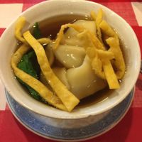 Wonton soup  at Yuan Fu in Rockville