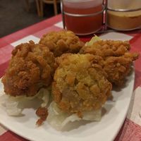 Taro root balls at Yuan Fu in Rockville
