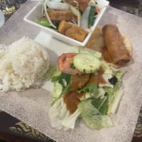 Veggie delight lunch special. Pretty good!   at The Basil in Carson City