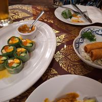 Spring rolls at The Basil in Carson City