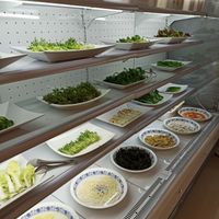 Hotpot ingredients at Dé Ài Yuán 德爱源 in Shenzhen