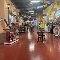 The section connected to the food court! So colorful!  at SoyMexican in Las Vegas