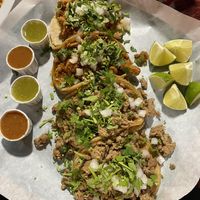 Two types of tacos at SoyMexican in Las Vegas